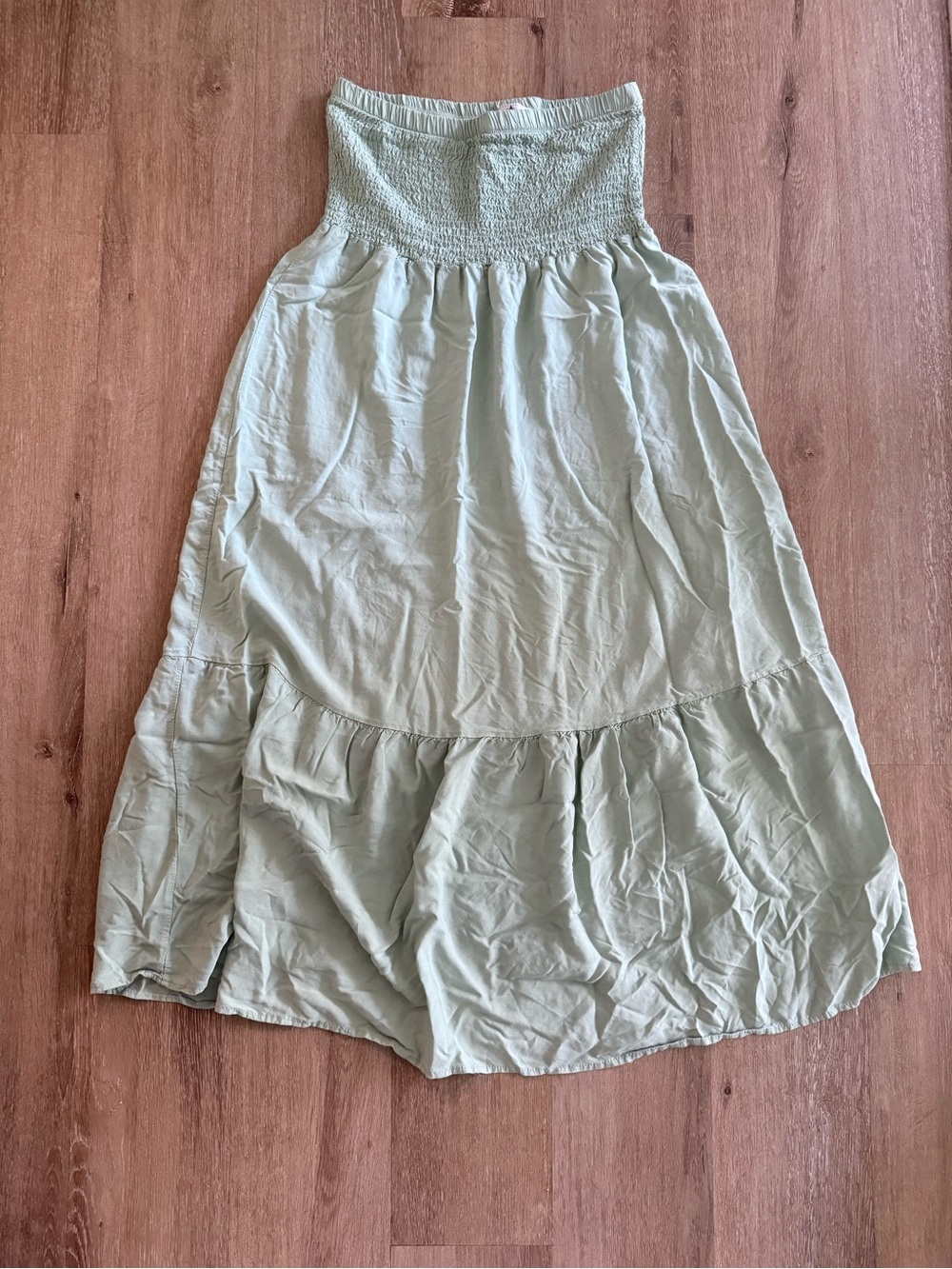 Strapless Maxi Dress